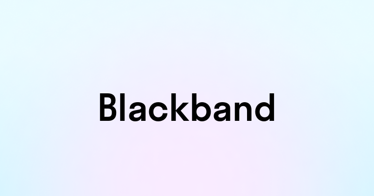 Blackband