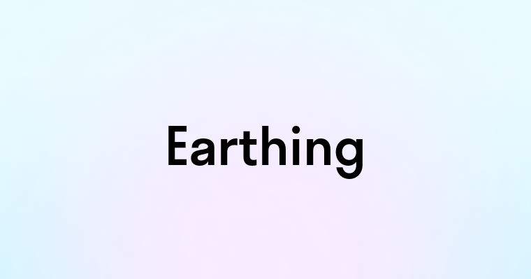 Earthing