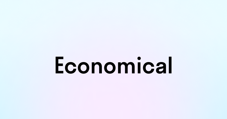 Economical