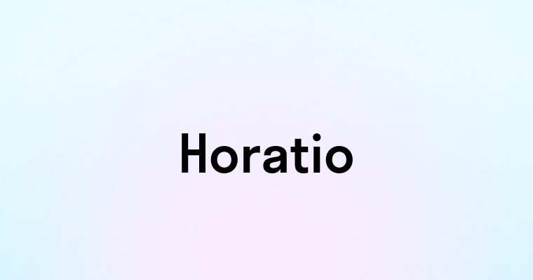 Horatio