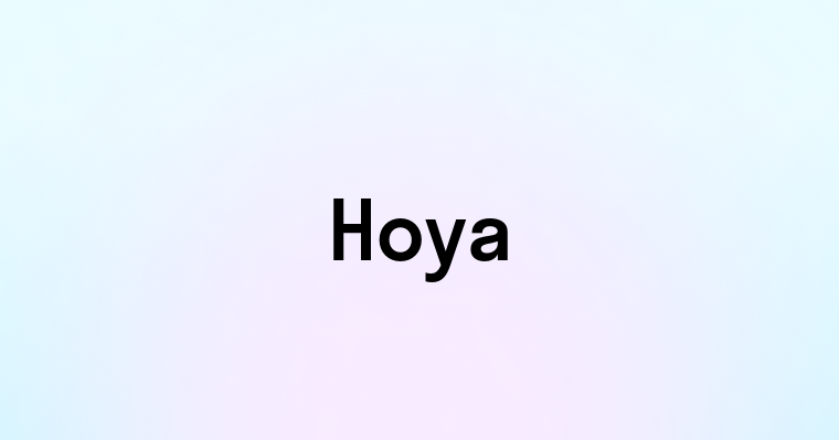 Hoya