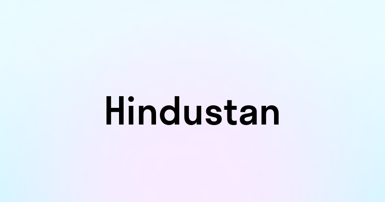 Hindustan