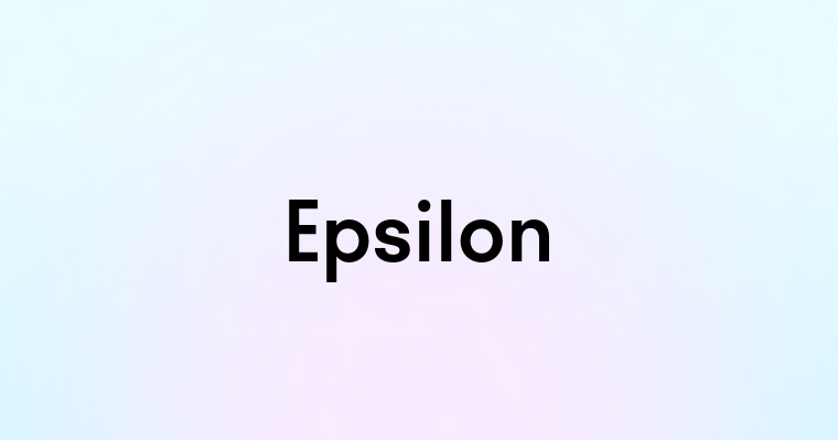 Epsilon