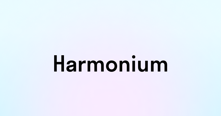 Harmonium