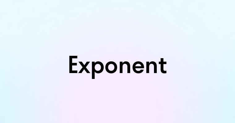 Exponent