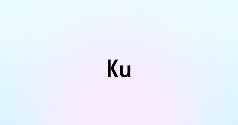 Ku