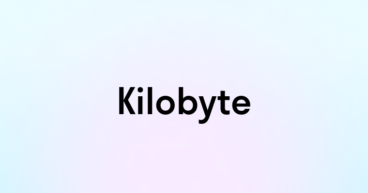 Kilobyte