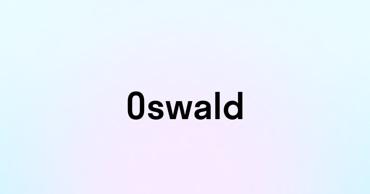 Oswald