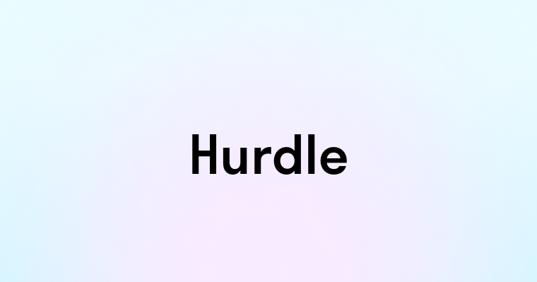 Hurdle