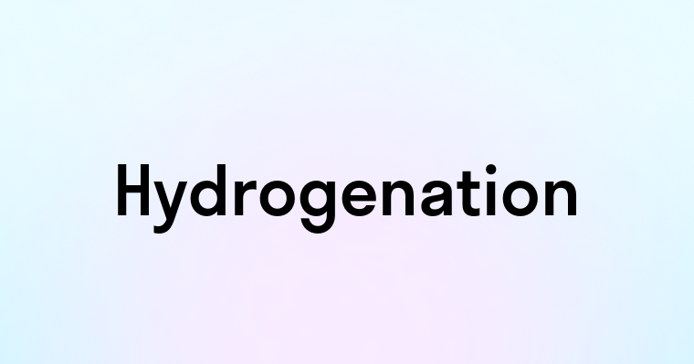 Hydrogenation