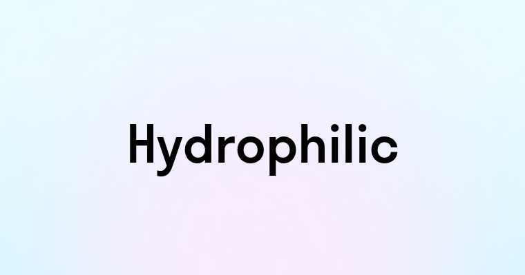 Hydrophilic