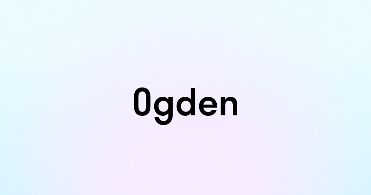 Ogden