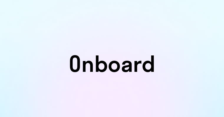 Onboard