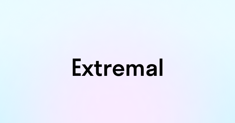 Extremal