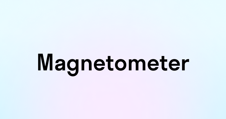 Magnetometer