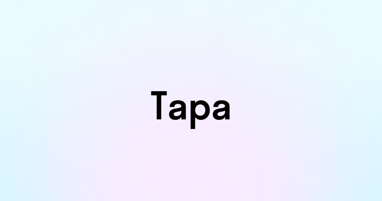 Tapa