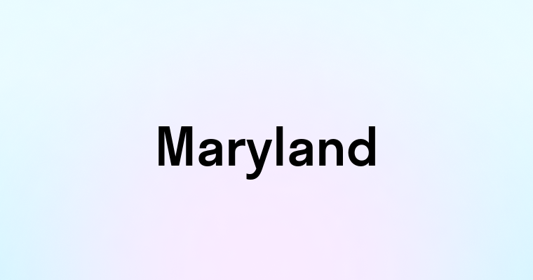 Maryland