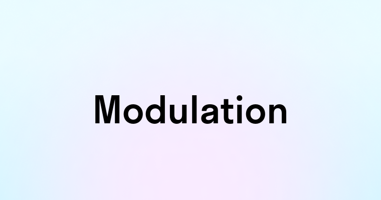 Modulation