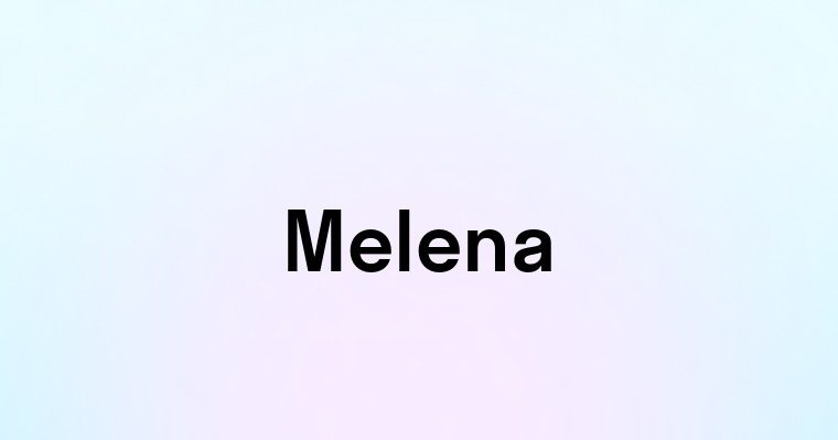 Melena