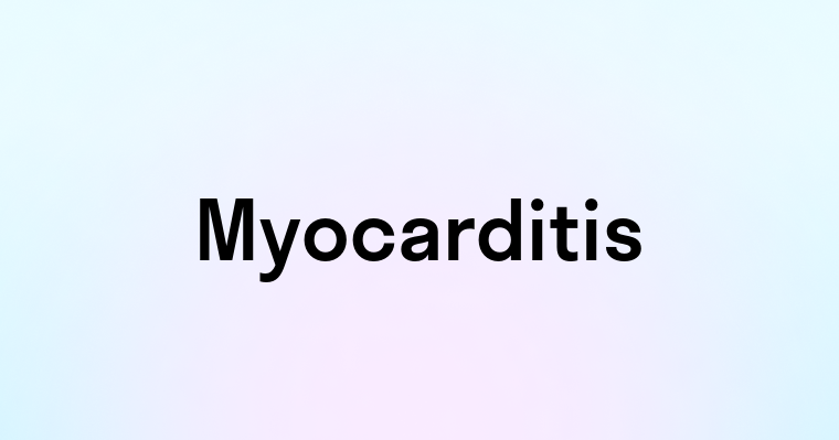 Myocarditis