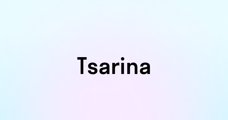 Tsarina