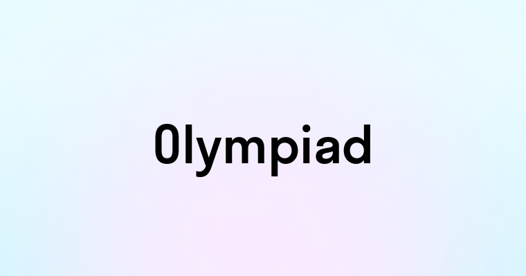 Olympiad