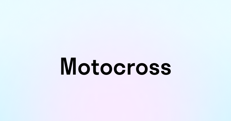 Motocross