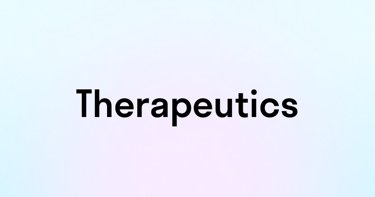 Therapeutics