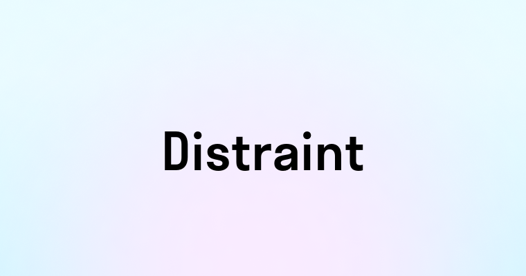 Distraint