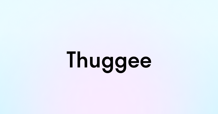 Thuggee