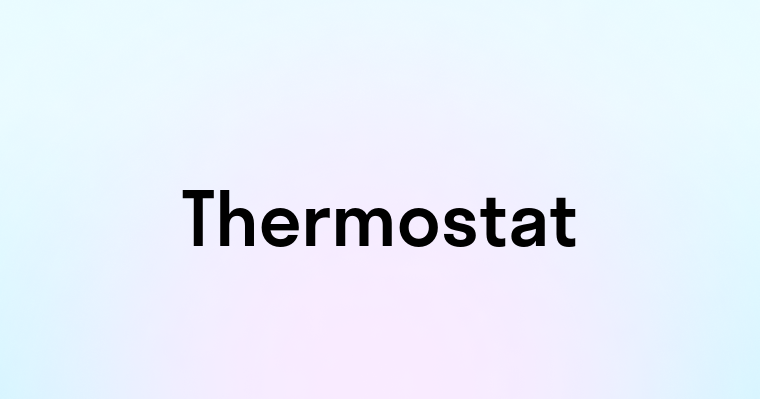 Thermostat