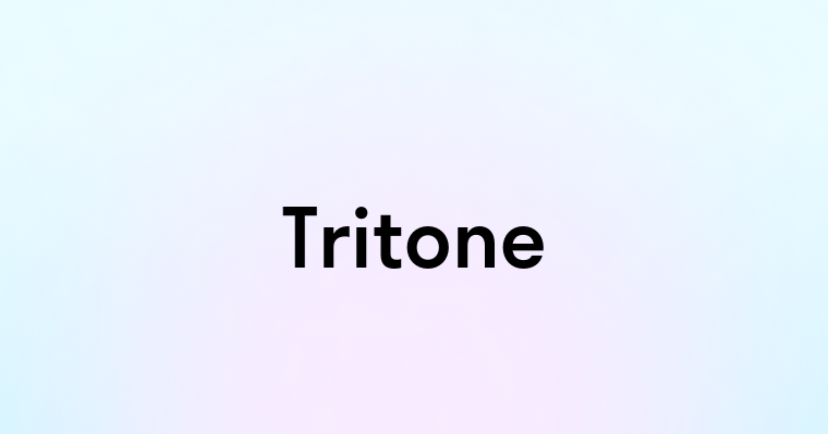 Tritone