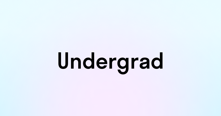 Undergrad