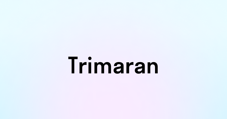 Trimaran