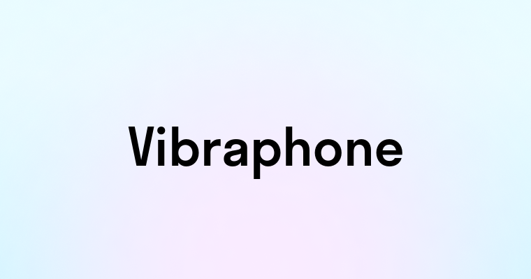 Vibraphone