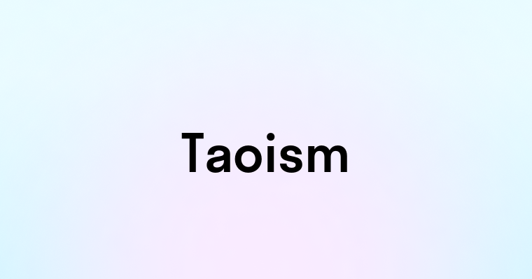 Taoism