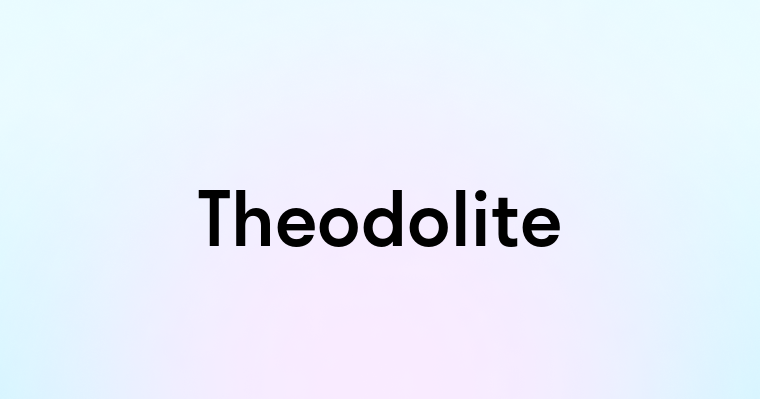 Theodolite