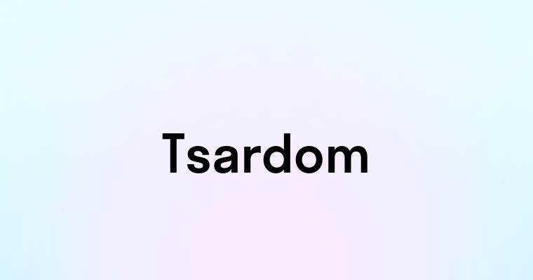 Tsardom