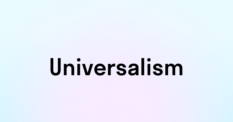 Universalism