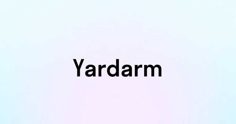 Yardarm