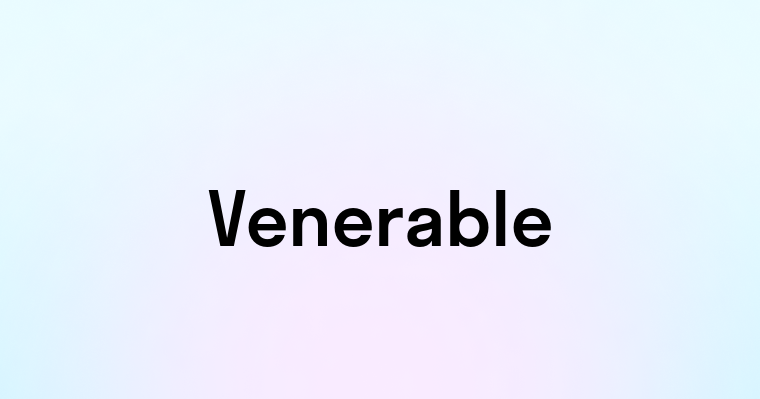 Venerable