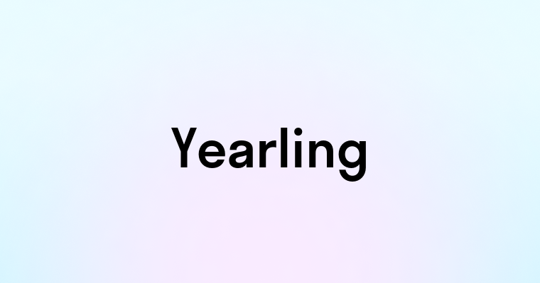 Yearling