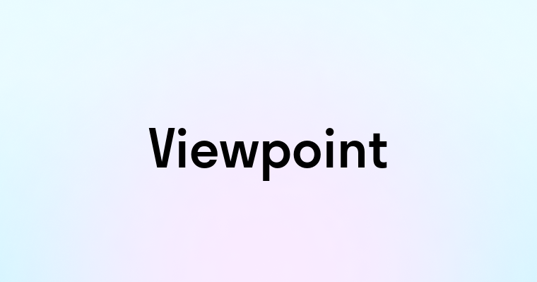 Viewpoint