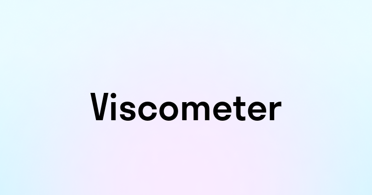 Viscometer