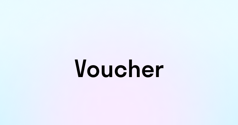 Voucher