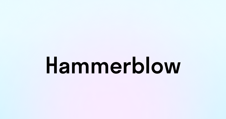 Hammerblow