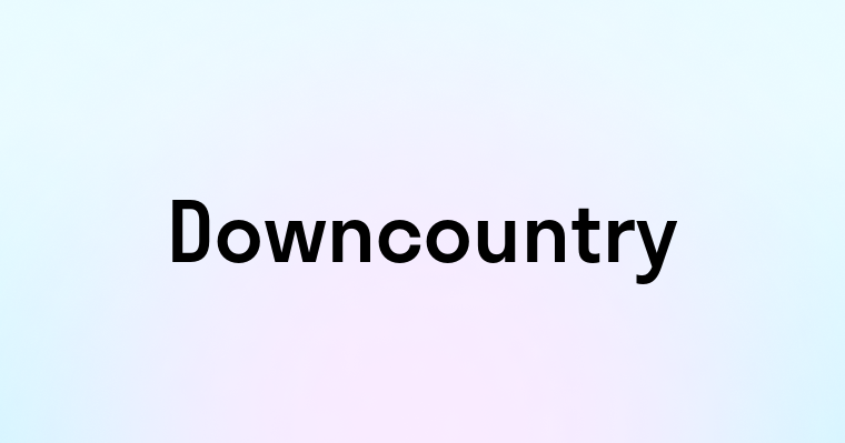 Downcountry