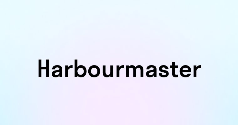 Harbourmaster