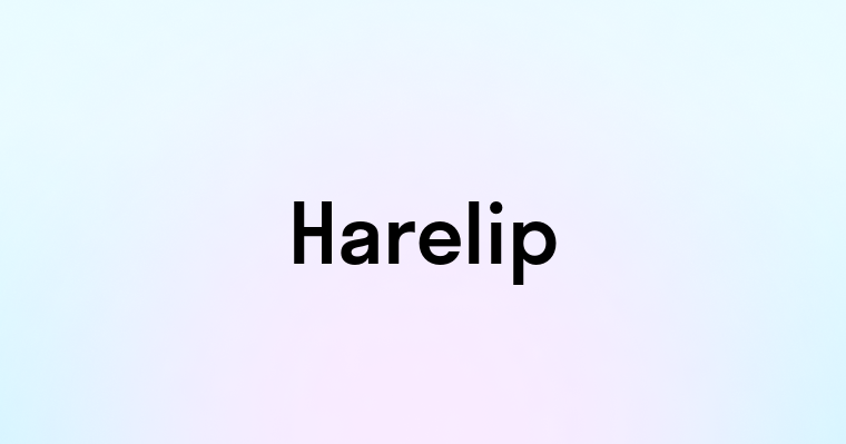 Harelip