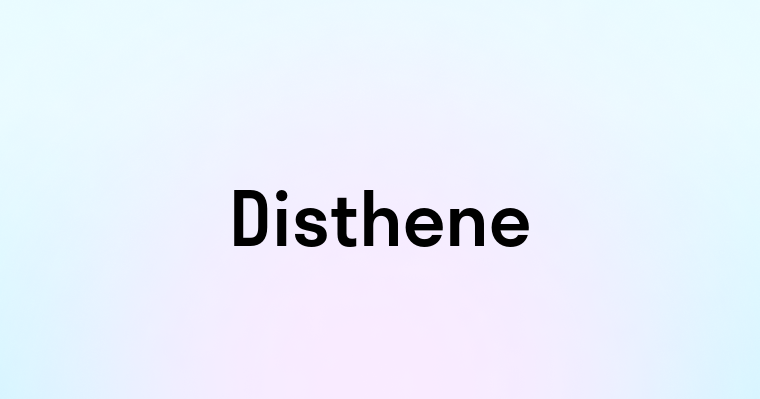 Disthene